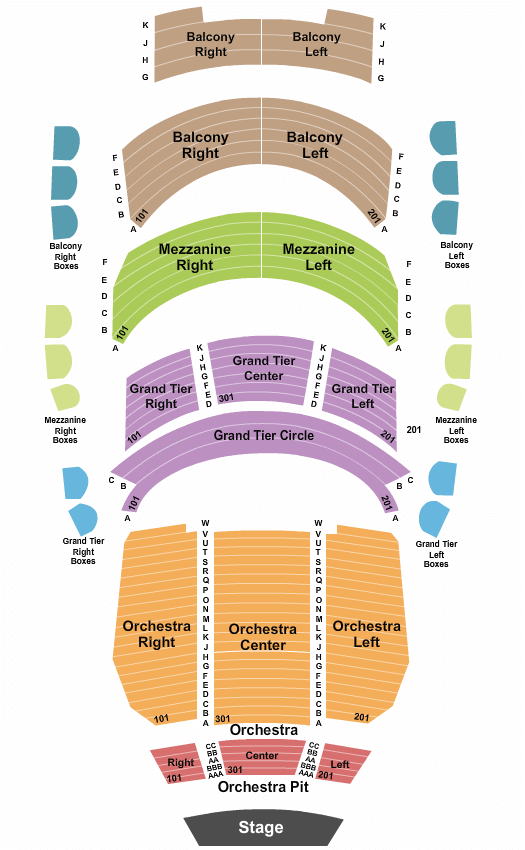 Belk Theatre Beetlejuice Seating Chart